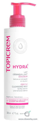 Topicrem comforting cleansing milk for face & eyes 200 ml
