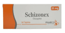 Schizonex 25 mg 50 tab