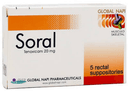 Soral 20mg 5 supp