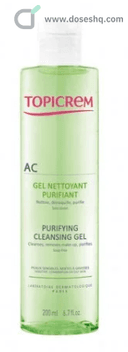 Topicrem ac purifying cleansing gel 200 ml