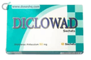 Diclowad 50mg 12 sachets