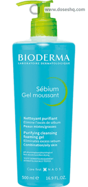 Sebium foaming (moussant) gel 500ml