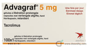 Advagraf 5 mg 100 prolonged r. caps.